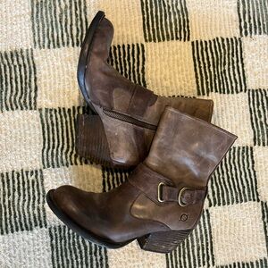 Born Boots Brown Leather